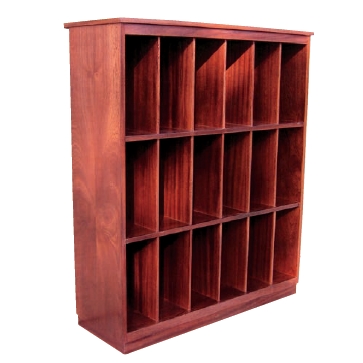 varispace LP and Book storage open fronted furniture